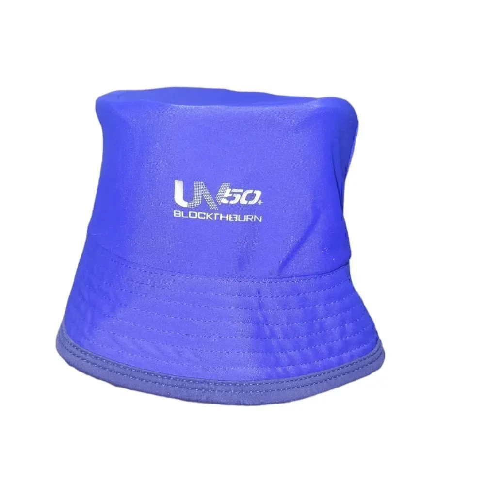SPEEDO Toddler Boys UV Bucket Hat Blue Summer Sun Hat S/M